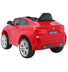 Vaikiškas Elektromobilis BMW X6M, Raudonas dažytas - 5