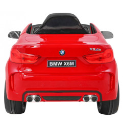 Vaikiškas Elektromobilis BMW X6M, Raudonas dažytas - 6
