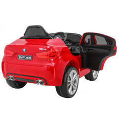 Vaikiškas Elektromobilis BMW X6M, Raudonas dažytas - 7