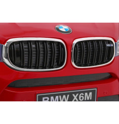 Vaikiškas Elektromobilis BMW X6M, Raudonas dažytas - 11