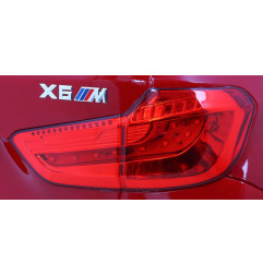 Vaikiškas Elektromobilis BMW X6M, Raudonas dažytas - 13