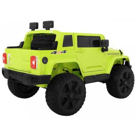 Vaikiškas Elektromobilis Jeep 4x4, Žalias