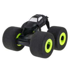 RC valdomas minkštų ratų automobilis, žalias