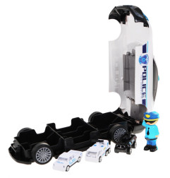 Interaktyvus policijos automobilis