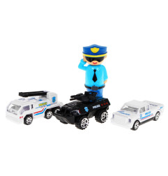 Interaktyvus policijos automobilis