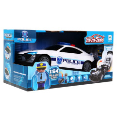 Interaktyvus policijos automobilis