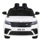 Vaikiškas Elektromobilis Range Rover Velar, Baltas Vaikiškas Elektromobilis Range Rover Velar, Baltas