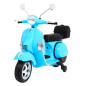 Vaikiškas Elektrinis Motoroleris Vespa, Mėlynas