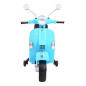 Vaikiškas Elektrinis Motoroleris Vespa, Mėlynas