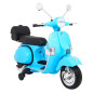 Vaikiškas Elektrinis Motoroleris Vespa, Mėlynas