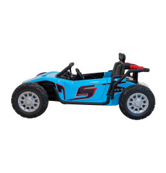 Vaikiškas Elektrinis Lenktyninis Bagis Racing 5, Mėlynas