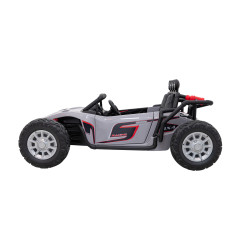 Vaikiškas Elektrinis Lenktyninis Bagis Racing 5, Pilkas