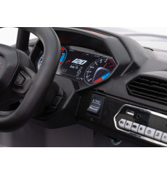 Vaikiškas Elektrinis Lenktyninis Bagis Racing 5, Pilkas