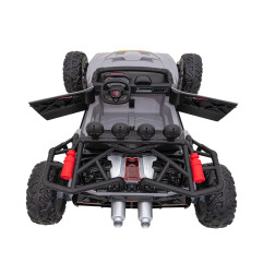 Vaikiškas Elektrinis Lenktyninis Bagis Racing 5, Pilkas