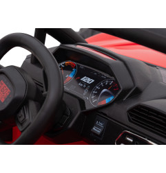 Vaikiškas Elektrinis Lenktyninis Bagis Racing 5, Raudonas