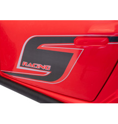 Vaikiškas Elektrinis Lenktyninis Bagis Racing 5, Raudonas