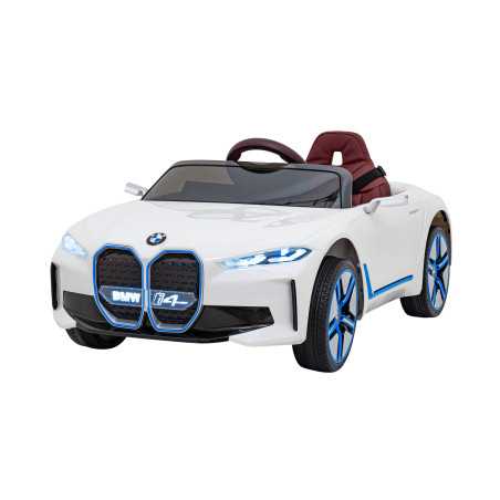 Vaikiškas Elektromobilis BMW I4, Baltas