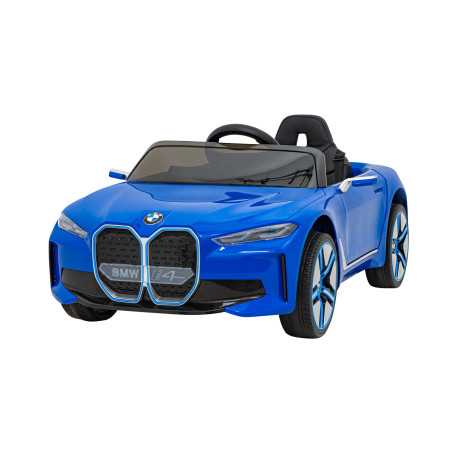 Vaikiškas Elektromobilis BMW I4, Mėlynas