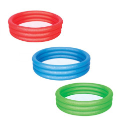 Pripučiamas baseinas BESTWAY (122x25 cm) raudonas