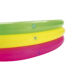 Pripučiamas baseinas BESTWAY (102x25 cm) spalvotas