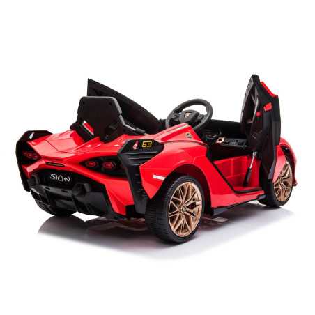 Vaikiškas Elektromobilis Lamborghini SIAN, Raudonas