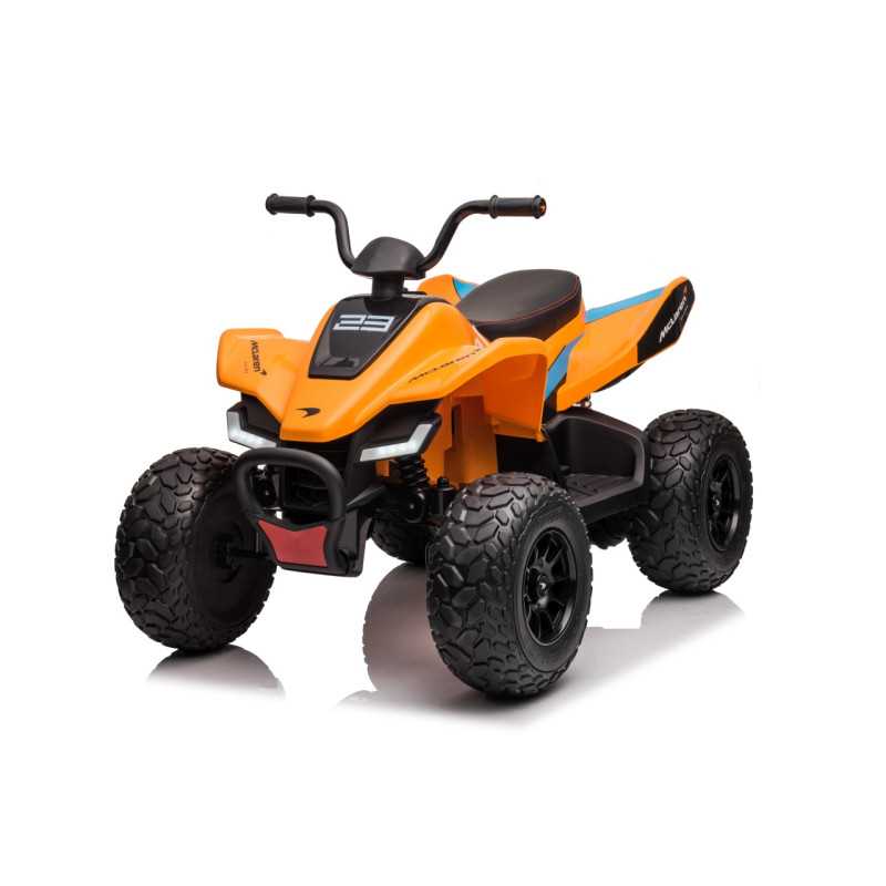 Vaikiškas Elektrinis keturratis Mclaren, Oranžinis Vaikiškas Elektrinis keturratis Mclaren, Oranžinis