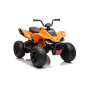 Vaikiškas Elektrinis keturratis Mclaren, Oranžinis Vaikiškas Elektrinis keturratis Mclaren, Oranžinis