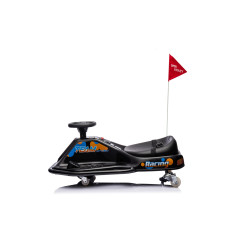 Vaikiškas Elektrinis kartingas Racing Drifter, Juodas