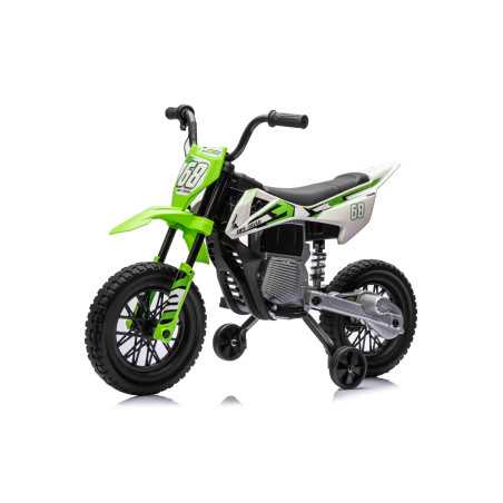 Vaikiškas Elektrinis motociklas PANTONE 361C, Žalias