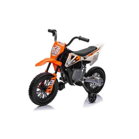 Vaikiškas Elektrinis motociklas PANTONE 361C, Oranžinis