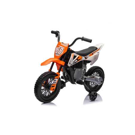Vaikiškas Elektrinis motociklas PANTONE 361C, Oranžinis