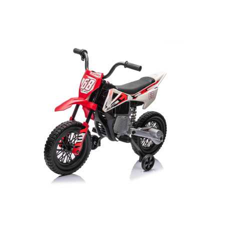 Vaikiškas Elektrinis motociklas PANTONE 361C, Raudonas