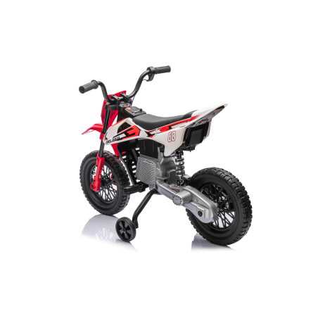 Vaikiškas Elektrinis motociklas PANTONE 361C, Raudonas