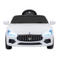 Vaikiškas Elektromobilis Maserati Ghibli, baltas Vaikiškas Elektromobilis Maserati Ghibli, baltas