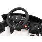 Vaikiškas Elektromobilis Maserati Ghibli, baltas Vaikiškas Elektromobilis Maserati Ghibli, baltas