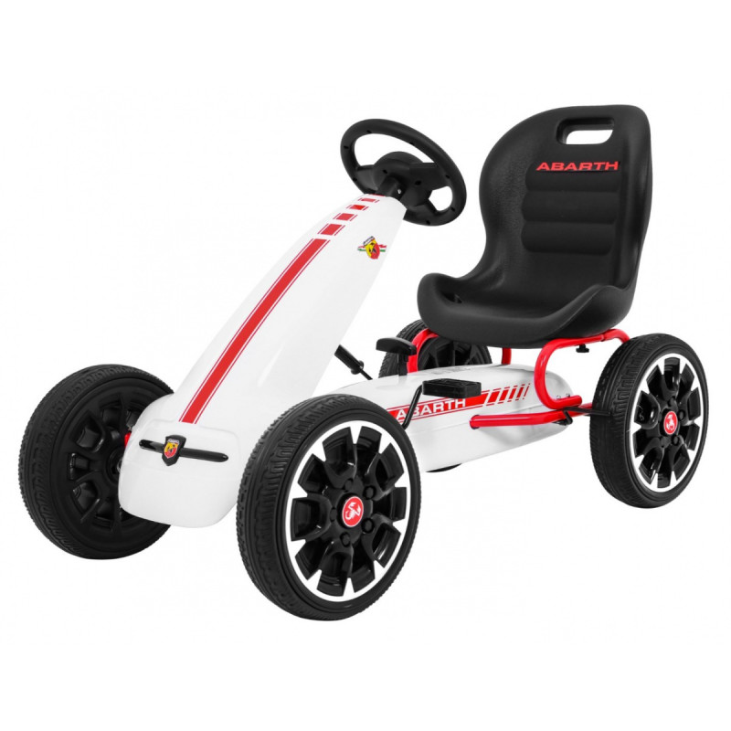 Minamas kartingas ABARTH Baltas