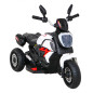 Vaikiškas Elektrinis triratis motociklas, Juodas Vaikiškas Elektrinis triratis motociklas, Juodas