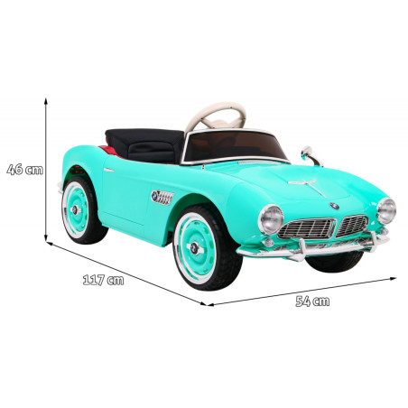 Vaikiškas Elektromobilis BMW 507 Retro Žalias
