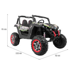 Vaikiškas Elektrinis bagis SuperStar 4x4 MP4, Kamufliažinis