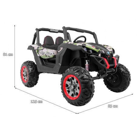 Vaikiškas Elektrinis Bagis SuperStar 4x4 Kamufliažinis