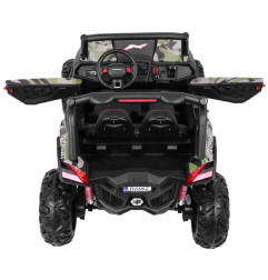 Vaikiškas Elektrinis bagis SuperStar 4x4 MP4, Kamufliažinis