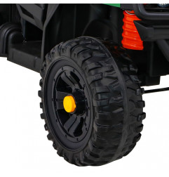 Vaikiškas Elektrinis sunkvėžimis Pick-Up, Žalias