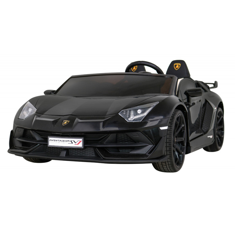 Vaikiškas Elektromobilis Lamborghini SVJ DRIFT Juodas Vaikiškas Elektromobilis Lamborghini SVJ DRIFT Juodas