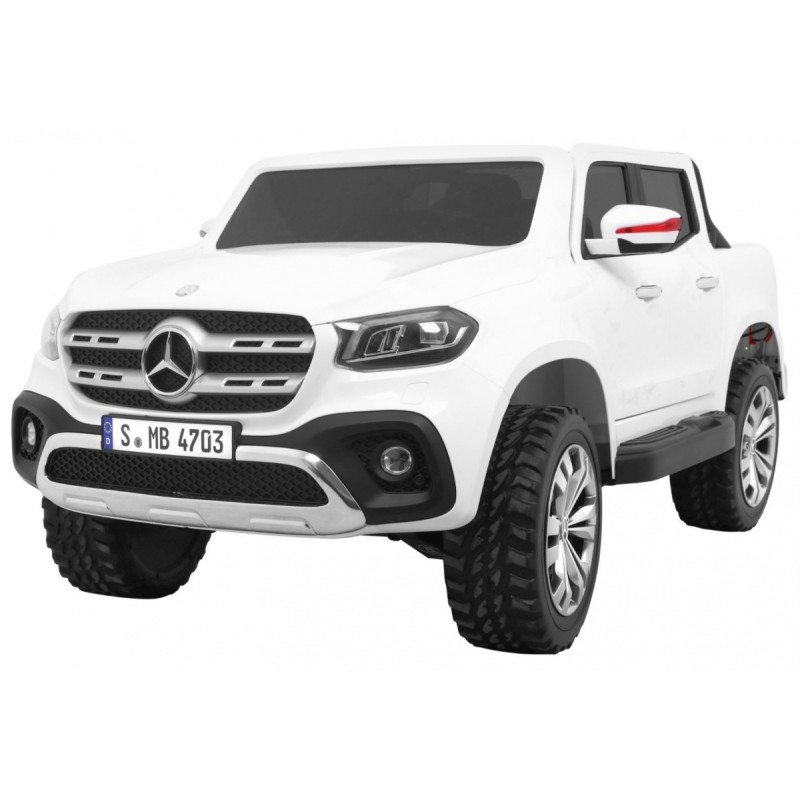 Vaikiškas Elektromobilis Mercedes Benz X-Class baltas