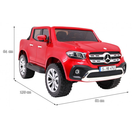 Vaikiškas Elektromobilis Mercedes Benz X Class MP4 Raudonas