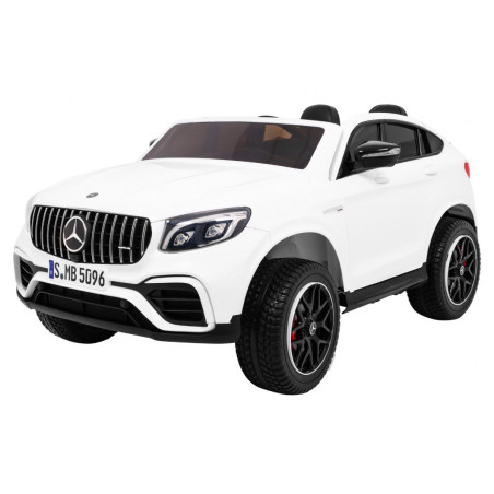 Vaikiškas Elektromobilis Mercedes GLC 63S baltas