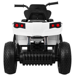 Vaikiškas elektrinis keturratis Quad ATV AIR, Baltas
