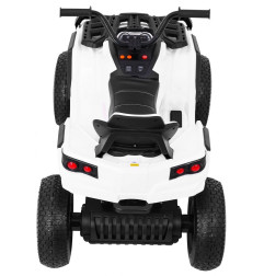 Vaikiškas elektrinis keturratis Quad ATV AIR, Baltas