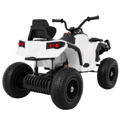 Vaikiškas elektrinis keturratis Quad ATV AIR, Baltas