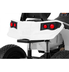 Vaikiškas elektrinis keturratis Quad ATV AIR, Baltas